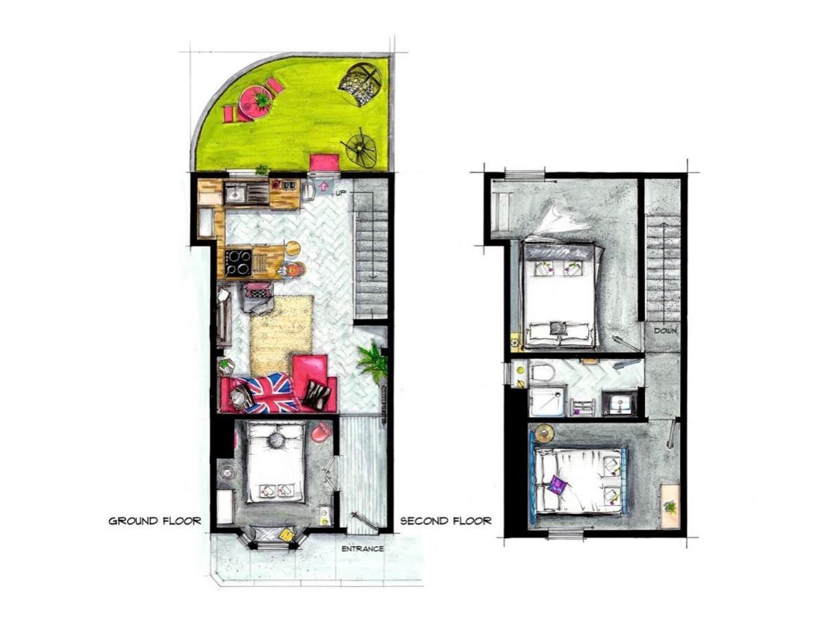 3 Double Bed Brittania Styled Central Home Near Lfc Sleeps 6 With Free Business Super Fast Fibre Broadband Liverpool Exteriér fotografie